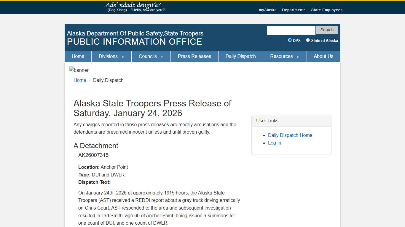 Department of Public Safety